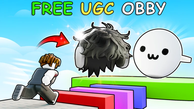Obby For Free UGC Items (AFK or PLAY)
