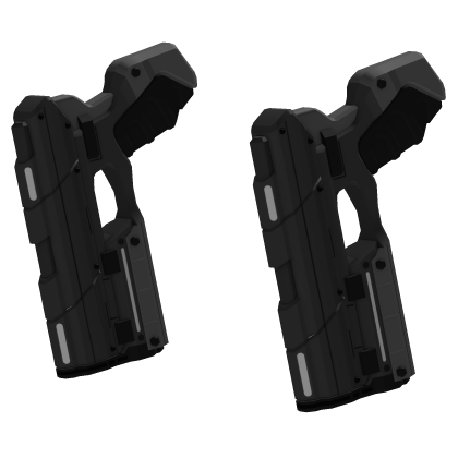 Dual Sci-Fi Blaster Pistols thumbnail