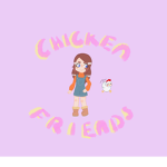 Friends and chicken
