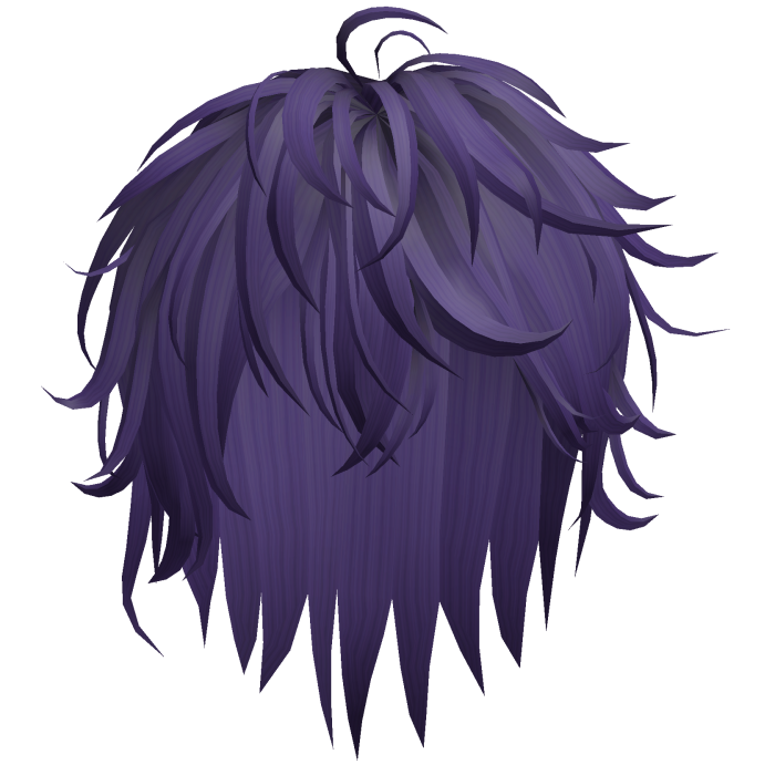 Shaggy Layered Wolf Cut - Purple