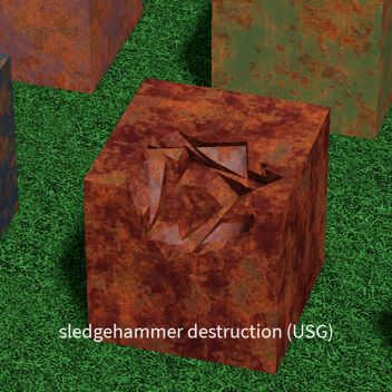 sledgehammer destruction (USG)