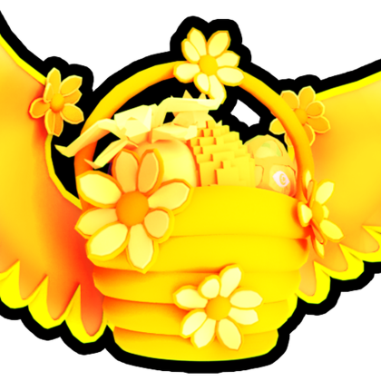 Gold Easter Basket