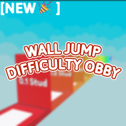 Stud Wall Jump Per Difficulty Obby