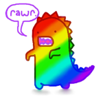 The Rainbow Dinosaur/ T.R.D.