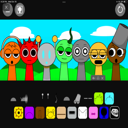 Sprunki incredibox but cursed Roblox decal