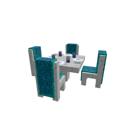 Fancy Marble Table Set