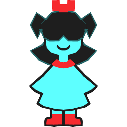Aqua Shoulder Pal - DELTARUNE