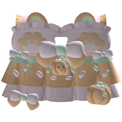 ʚ ︵ adorable kitty pumpkin dress ! Roblox item