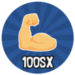 100 S X 💪Strength!