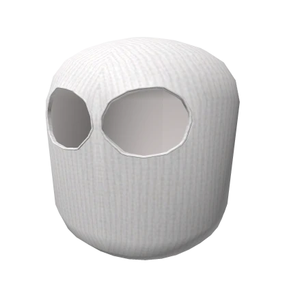 White Ski Mask Balaclava | Roblox Item - Rolimon's