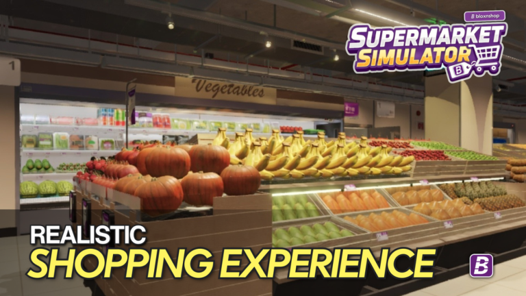 🛒 HK & Asia Supermarket Simulator | BloxNShop screenshot 4