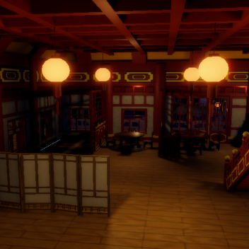 Chinese Interior - Semi Realism