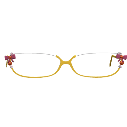 kawaii yellow igari harajuku glasses