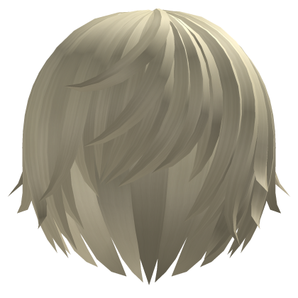 (;´༎҂ ᆺ ᗜ ༎`) Emo Fantasy Anime Hair ҂ Blonde Roblox item