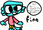 Finn the fish bowl
