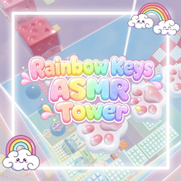 Pastel Rainbow Keys Tower! 🌈