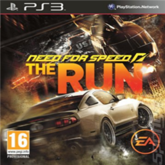 NFS The Run PS3 game cover Roblox decal