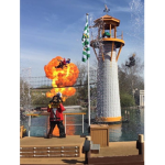 The stunt show.