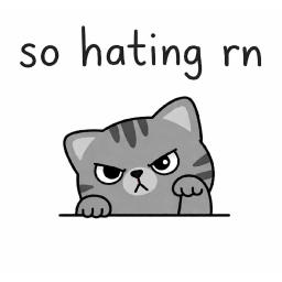 (NEW) so hating rn