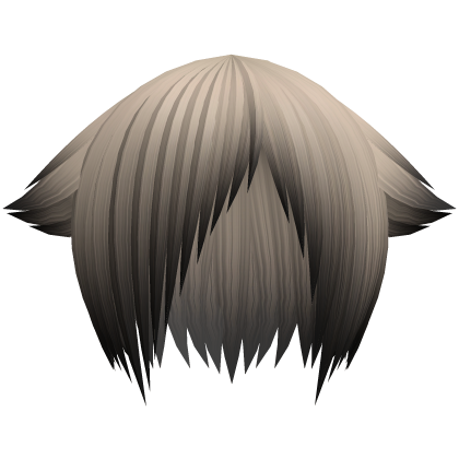 ash blonde scene neko emo hair Roblox item