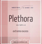 - plethora -