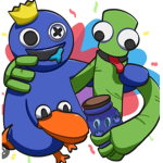 The Colourful friends!