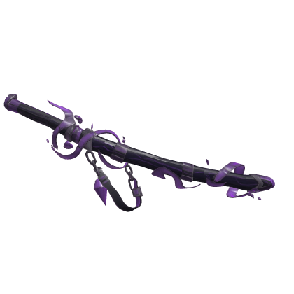 purple katana Roblox item