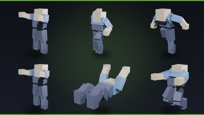 Zombie Animation Pack R15 Undead Survival Horror preview 5