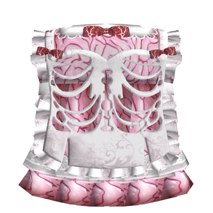 ꒰﹕cute spooky brain dress Roblox item