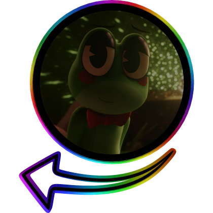 RGB Ribbit meme Circle│TADC