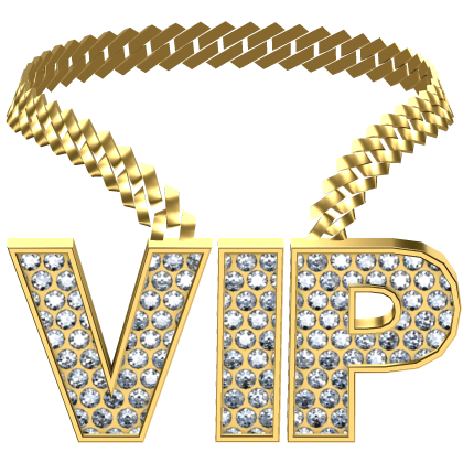 GOLD VIP CHAIN NECKLACE Roblox item