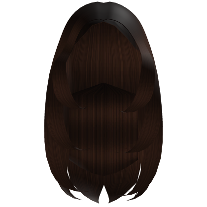 Dark Brown Feathered Long Layers