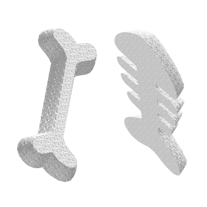 ୨୧: Cute Fish Bone Hairclips