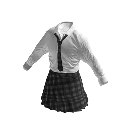 Black Y2K school uniform thumbnail