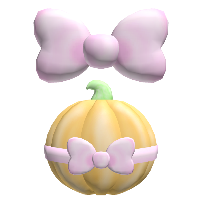 pumpkinnbowhairclip