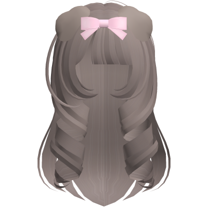 cute curly princess puppy hair in milktea brown