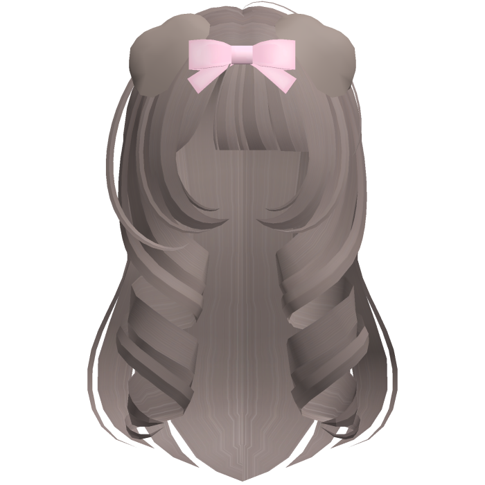cute curly princess puppy hair in milktea brown