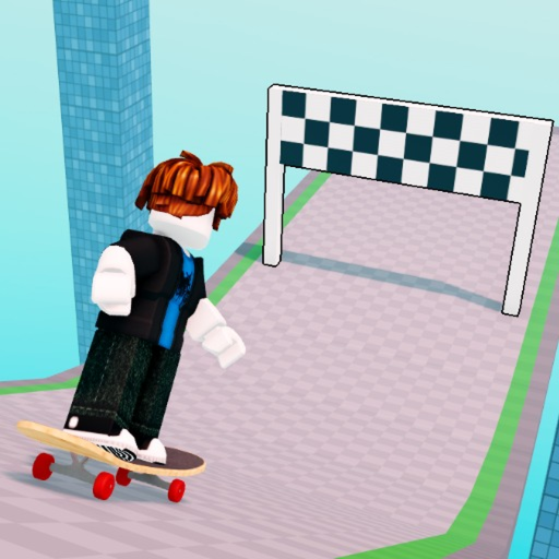 Obby But You're on a Board Roblox game