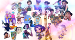 Zoey group from K-pop demon hunters