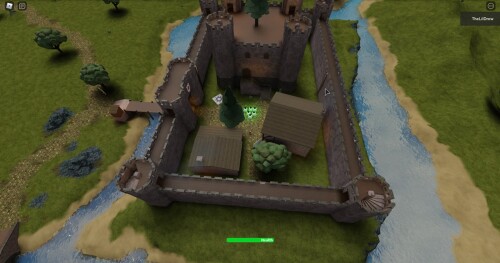 the castle(if you have bombs use em)