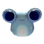 Blue Frog Head