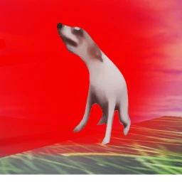 Escape the evil dancing dog obby icon