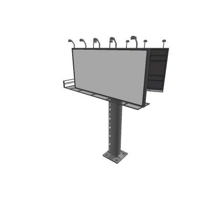 bill board sign road