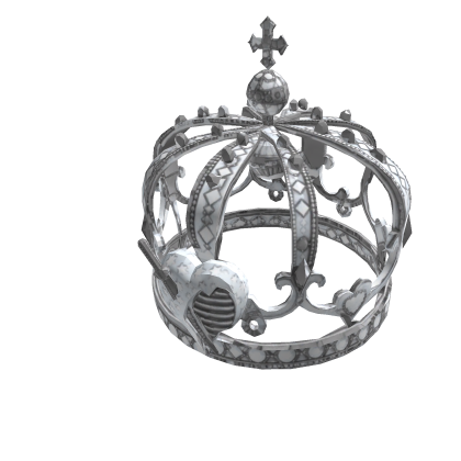 Crown Heart Break White