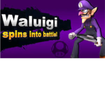 Waluigi in smash bros