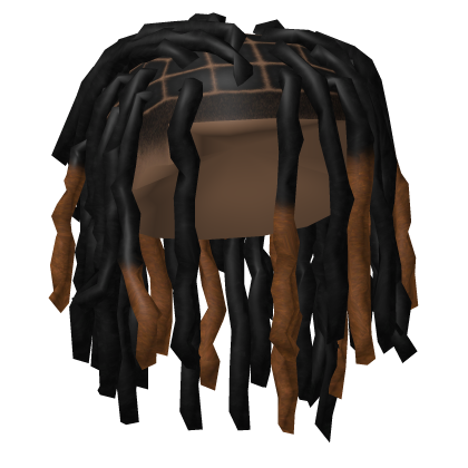 𝒸³ Long Wavy Locs (Black/Brown) Roblox item