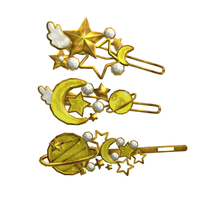 Celestial Hair Clips