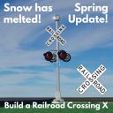 (SPRING UPD) Build a Railroad Crossing X