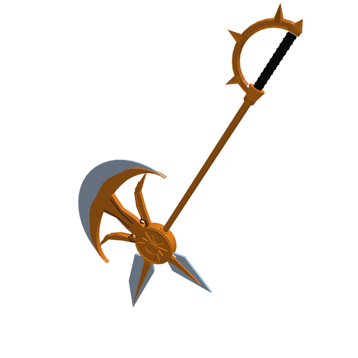 Divine Sun Axe