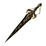 [ ⚜️ ] Gold/B Porcelain Immortal Blade [ pbr ]